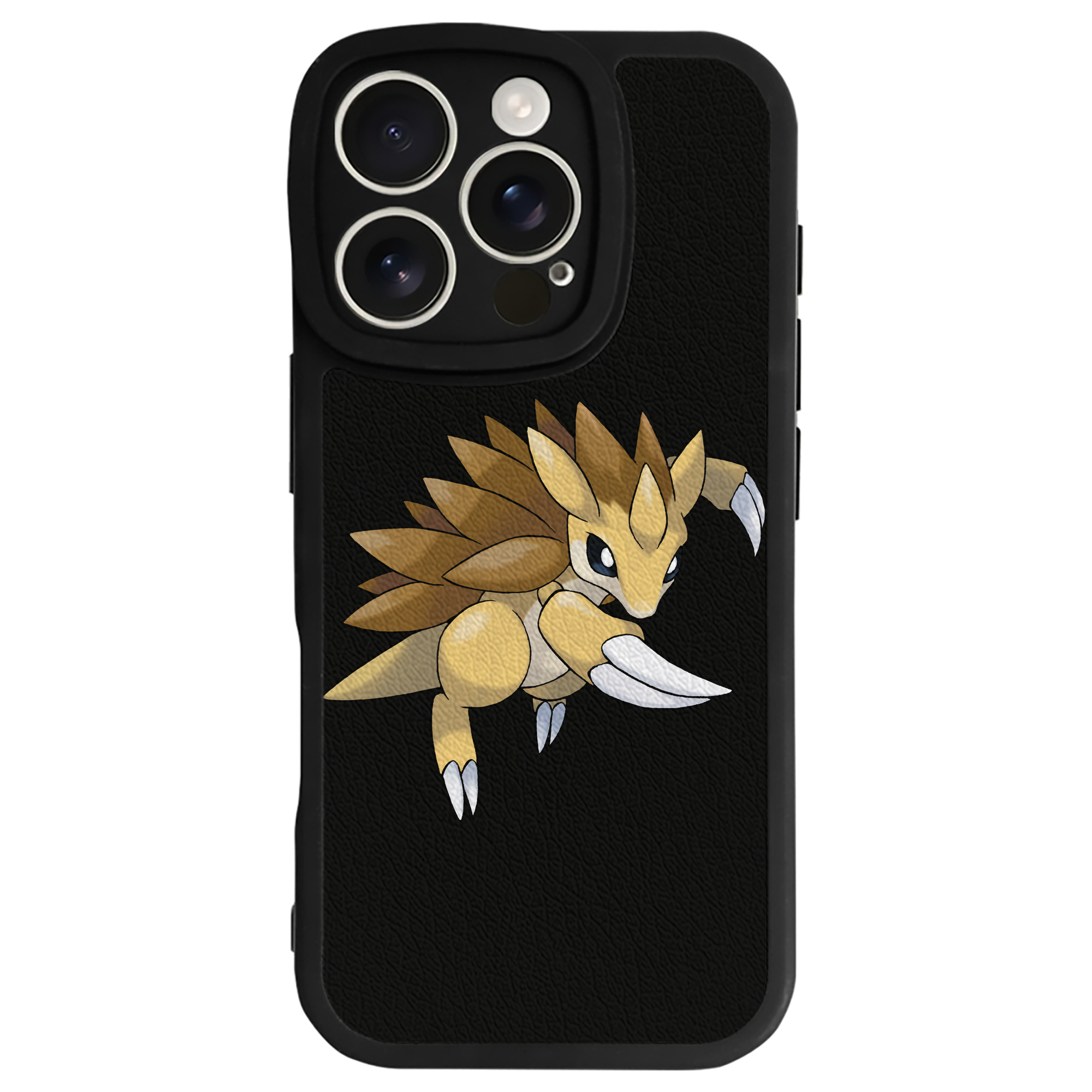 （画像用） ポケットモンスター Pokémon 【iPhone 16シリーズ対応】シリコンスマホケース（レザー調） 材質：シリコン
